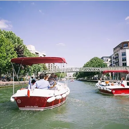 The Unforgetable At Canal De L'ourcq Lägenhet Paris