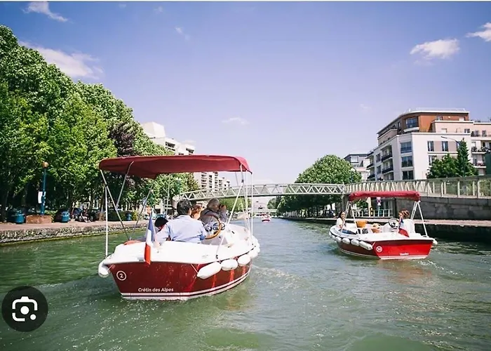 The Unforgetable At Canal De L'ourcq Апартаменты Париж